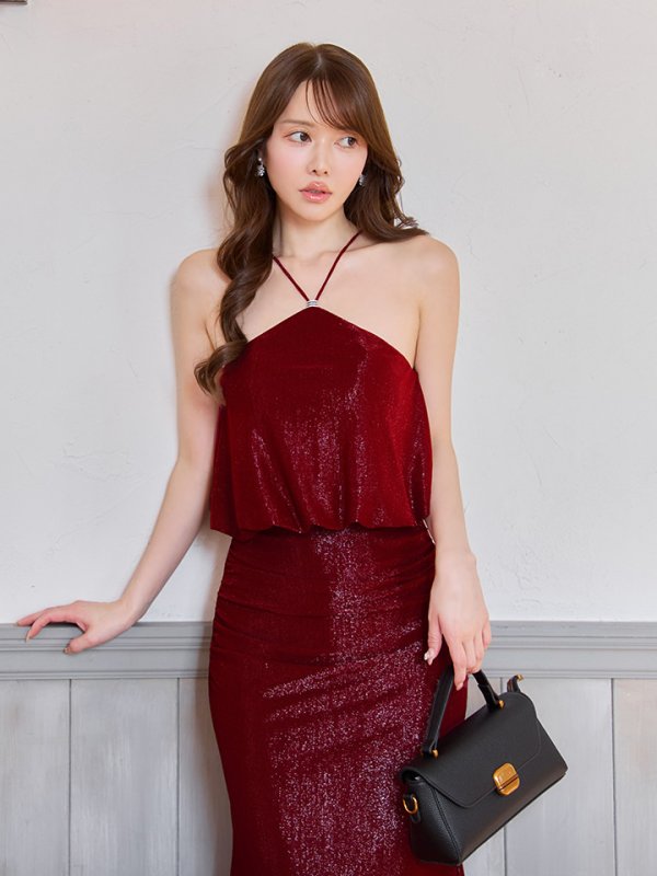 レッド モデル:ゆめ 身長:160cm 着用サイズ:Sサイズ