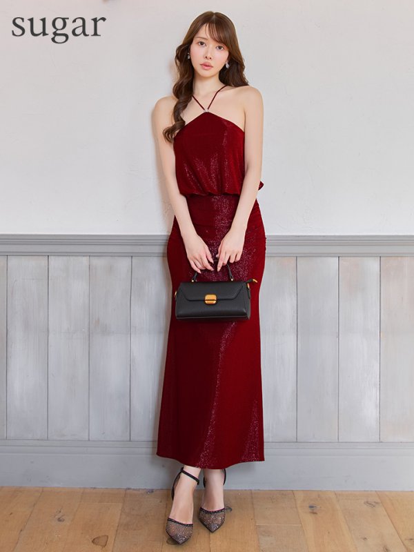 レッド モデル:ゆめ 身長:160cm 着用サイズ:Sサイズ