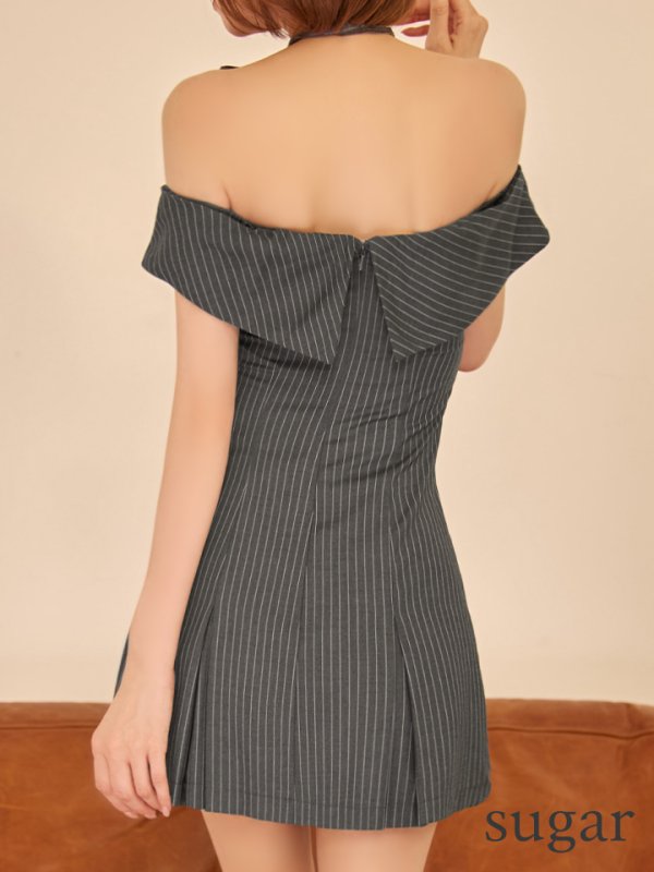 グレー　モデル：れみれみ　身長：163cm　着用サイズ：Sサイズ