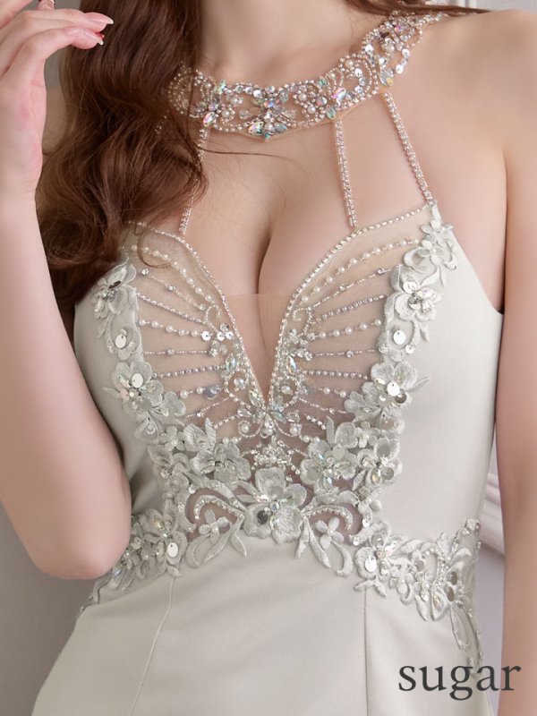 グレー　モデル：ゆめ　身長：160cm　着用サイズ：Sサイズ