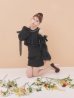 ブラック モデル：ももか　身長：156cm　着用サイズ：Sサイズ