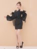 ブラック モデル：ももか　身長：156cm　着用サイズ：Sサイズ