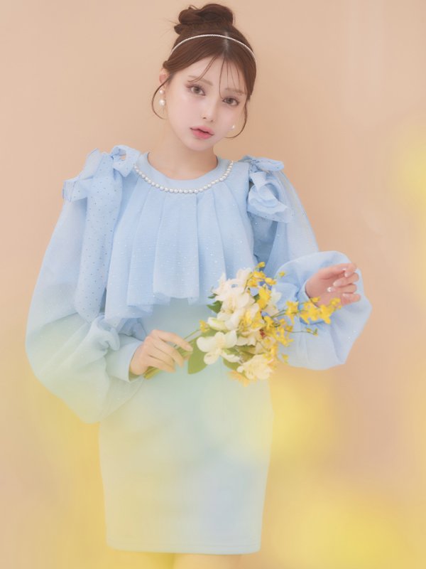 サックス モデル:ももか 身長:156cm 着用サイズ:Sサイズ