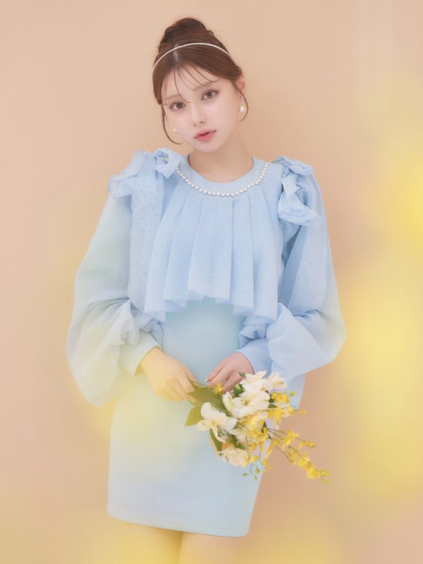 サックス モデル:ももか 身長:156cm 着用サイズ:Sサイズ