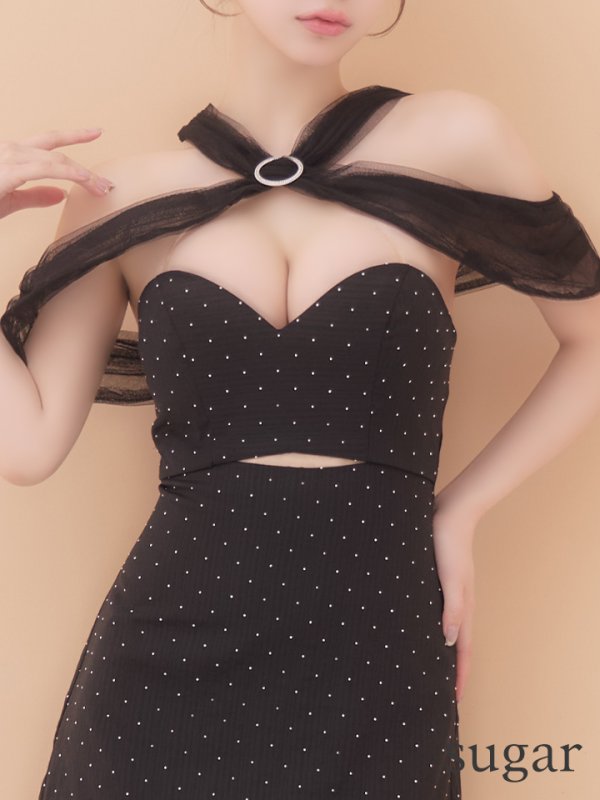 ブラック モデル:ももか 身長:156cm 着用サイズ:Sサイズ