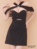 ブラック モデル：ももか　身長：156cm　着用サイズ：Sサイズ