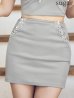 グレー モデル：ゆめ　身長：160cm　着用サイズ：Sサイズ