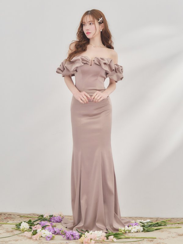 モカピンク モデル:ゆめ 身長:160cm 着用サイズ:Sサイズ