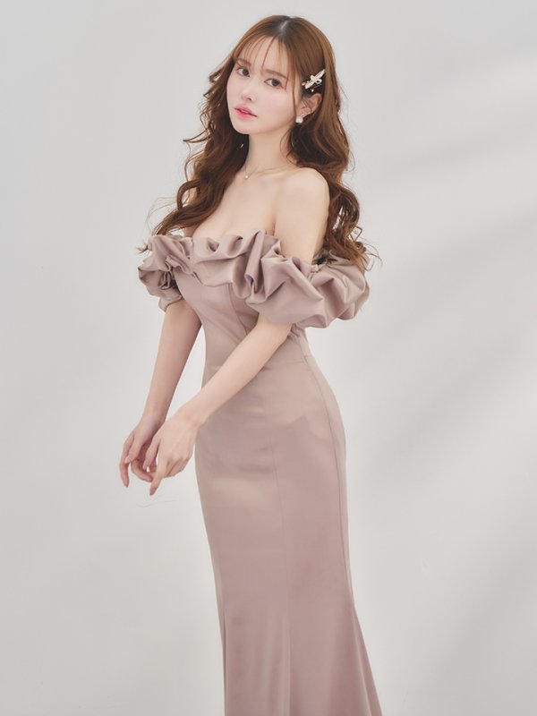 モカピンク モデル:ゆめ 身長:160cm 着用サイズ:Sサイズ