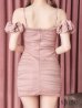 ピンク モデル：ゆめ　身長：160cm　着用サイズ：Sサイズ
