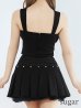 ブラック モデル：三上悠亜　身長：159cm　着用サイズ：Sサイズ