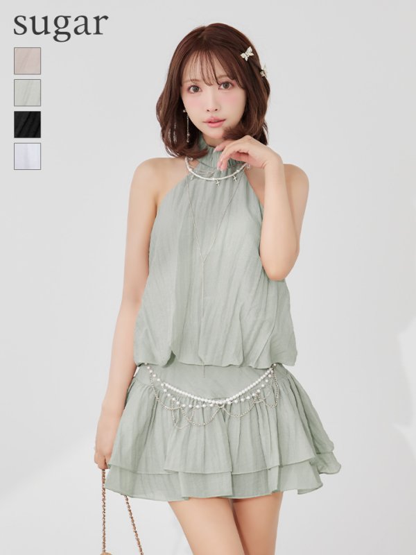 グレー　モデル：三上悠亜　身長：159cm　着用サイズ：Sサイズ