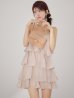 ベージュ　モデル：まりん　身長：164cm　着用サイズ：Sサイズ