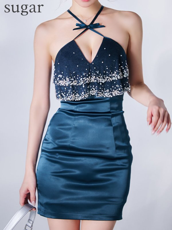 ネイビー　モデル：ゆめ　身長：160cm　着用サイズ：Sサイズ