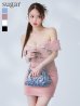 ピンク モデル：ゆめ　身長：160cm　着用サイズ：Sサイズ