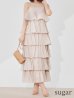 ベージュ モデル：三上悠亜　身長：159cm　着用サイズ：Sサイズ