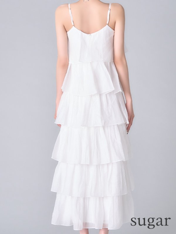 ホワイト　モデル：あすか　身長：170cm　着用サイズ：Sサイズ