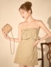ベージュ モデル：ゆめ　身長：160cm　着用サイズ：Sサイズ