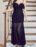 ブラック　モデル：ゆめ　身長：160cm　着用サイズ：Sサイズ