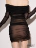 ブラック　モデル：ゆめ　身長：160cm　着用サイズ：Sサイズ