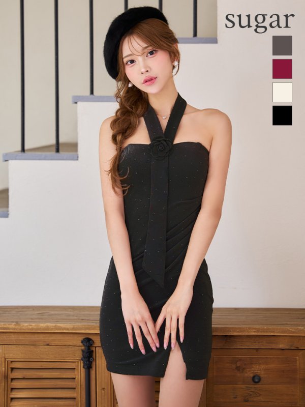 ブラック　モデル：るりぴ　身長：165cm　着用サイズ：Sサイズ