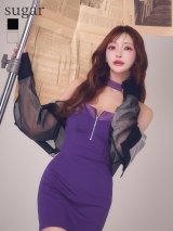 【ファッション小物：ボレロ】【ANGEL R/エンジェルアール】ロングスリーブ/ メッシュ/ ボタン/ ボレロ[OF02]