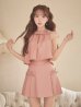 ピンク  モデル：三上悠亜　身長：159cm　着用サイズ：Sサイズ