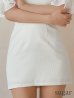 ホワイト モデル：三上悠亜　身長：159cm　着用サイズ：Sサイズ