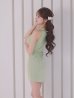 ミントグリーン　モデル：かるあ　身長：156cm　着用サイズ：Sサイズ