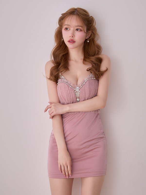 ピンク モデル：ゆめ　身長：160cm　着用サイズ：Sサイズ