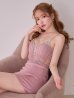 ピンク モデル：ゆめ　身長：160cm　着用サイズ：Sサイズ