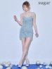 ブルー　モデル：ゆめ　身長：160cm　着用サイズ：Sサイズ