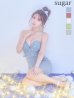 ブルー　モデル：三上悠亜　身長：159cm　着用サイズ：Sサイズ