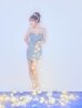 ブルー　モデル：三上悠亜　身長：159cm　着用サイズ：Sサイズ