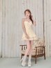 アイボリー　モデル：りな　身長：160cm　着用サイズ：Sサイズ