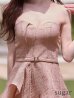 ピンク モデル：りこ　身長：167cm　着用サイズ：Sサイズ