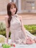 ピンク　モデル：天海りこ　身長：156cm　着用サイズ：Sサイズ