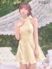 ベージュ　モデル：三上悠亜　身長159cm　着用サイズ：Sサイズ