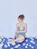 ブルー　モデル：ゆめ　身長：160cm　着用サイズ：Sサイズ