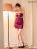 ワインレッド モデル：ゆめ　身長：160cm　着用サイズ：Sサイズ