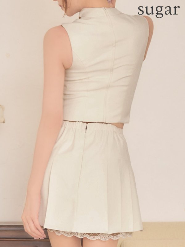 アイボリー　モデル：れみれみ　身長：163cm　着用サイズ：Sサイズ