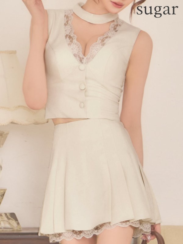 アイボリー　モデル：れみれみ　身長：163cm　着用サイズ：Sサイズ