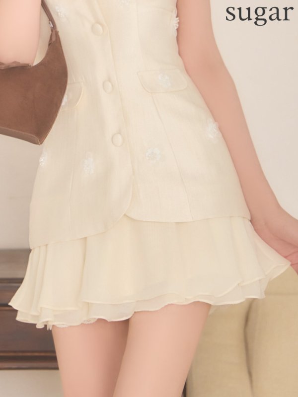 アイボリー　モデル：れみ　身長：163cm　着用サイズ：Sサイズ