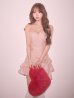 ピンク　モデル：三上悠亜　身長：159cm　着用サイズ：Sサイズ