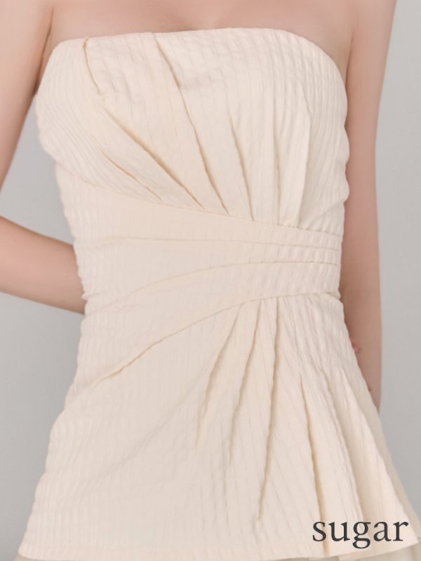 アイボリー　モデル：れみれみ　身長：163cm　着用サイズ：Sサイズ