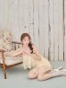 アイボリー　モデル：りな　身長：160cm　着用サイズ：Sサイズ