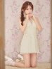 アイボリー　モデル：りな　身長：160cm　着用サイズ：Sサイズ