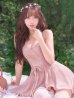 ピンク　モデル：三上悠亜　身長：159cm　着用サイズ：Sサイズ