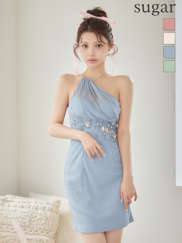 ブルー　モデル：ももか　身長：156cm　着用サイズ：Sサイズ