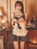 ブラウン　モデル：三上悠亜　身長：159cm　着用サイズ：Sサイズ